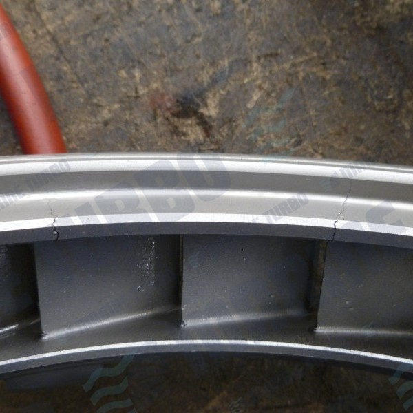 ABB TPS nozzle ring cracks through heat distortion