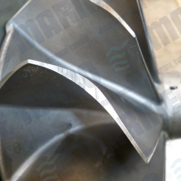 KBB R4-2 turbine blade tip damage workshop clean annd inspection before weld repair