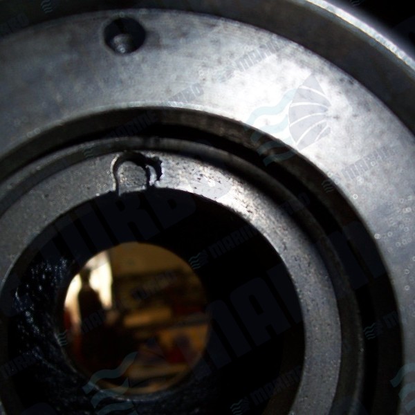 MET 30SR bearing locating pin casing vibration wear before repair service