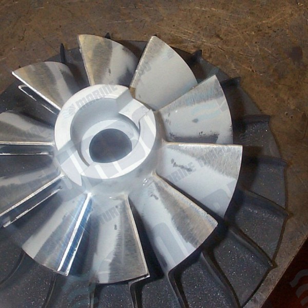Kawasaki MAN BW NR compressor wheels weld repair and profiling