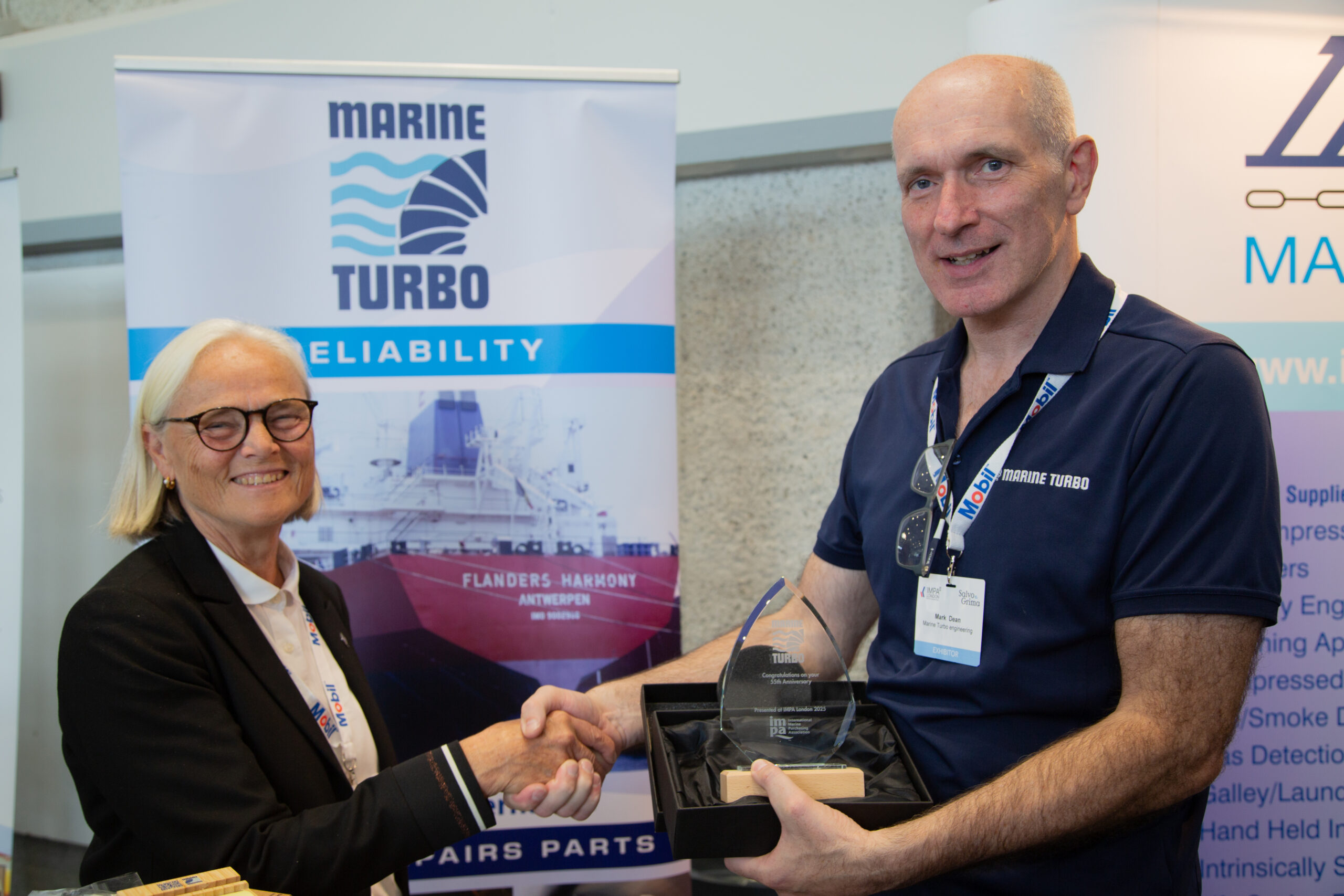 Marine Turbo | Marine Turbo Celebrates 55 Years with IMPA Award in London